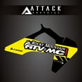 thumbnail image 1 of Attack Graphics Renegade Radiator Shroud Decal Yellow for Husqvarna TC 125 2019-2022, 1 of 2