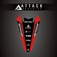 thumbnail image 1 of Attack Graphics Renegade Rear Fender Decal Red for Beta 200 RR 2023, 1 of 2