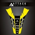 thumbnail image 1 of Attack Graphics Renegade Rear Fender Decal Yellow for Husqvarna FC 450 2016-2018, 1 of 2