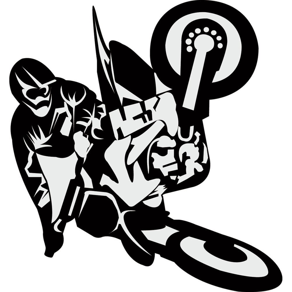 Attack Graphics Rider Decals Tail Whip 3.75