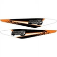 thumbnail image 1 of Attack Graphics Turbine Swing Arm Decal Orange For TM, KTM, 1 of 1