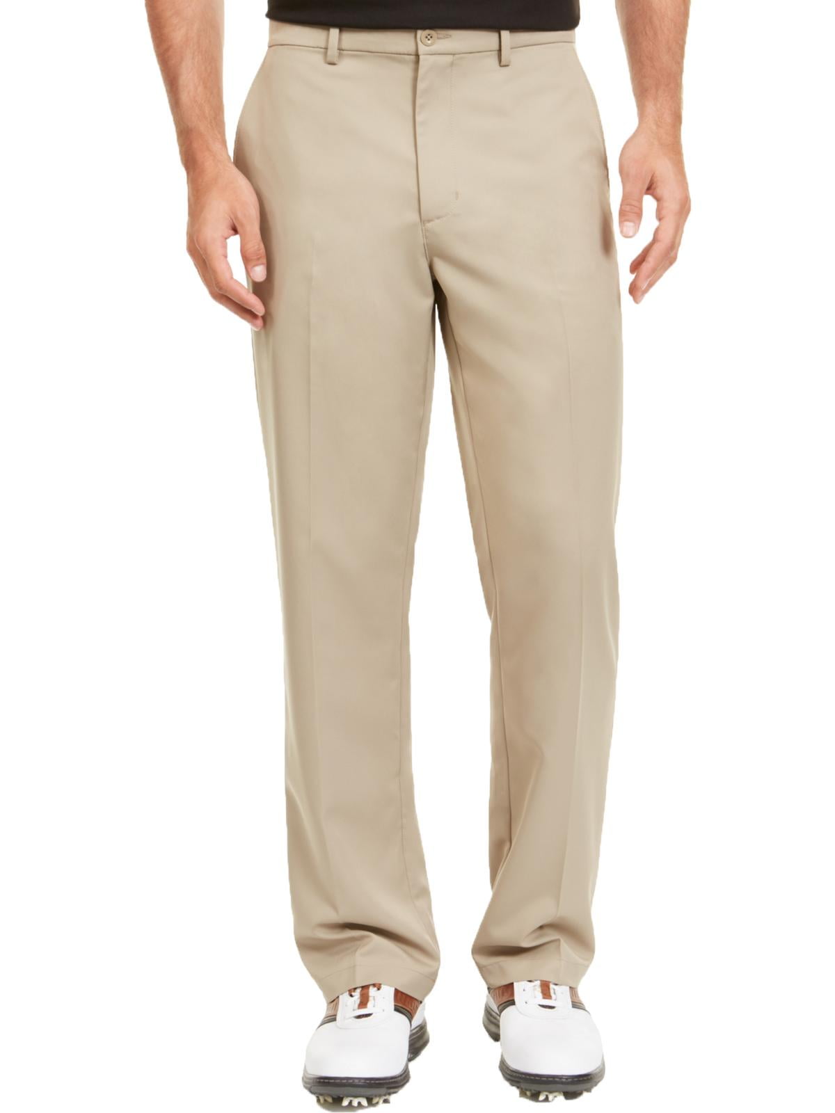 Attack Life By Greg Norman Men's 5 Iron Pro-Tech Pants Beige Size 34X32 