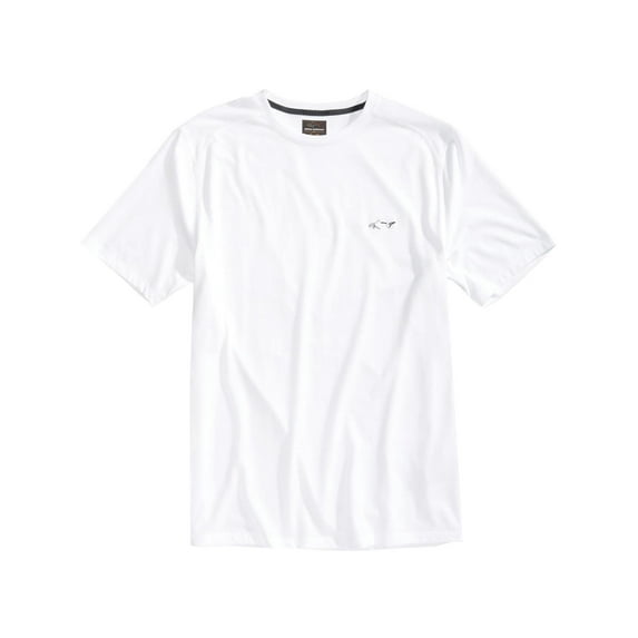 Attack Life by Greg Norman Men's Crew Neck Performance Logo T-Shirt White Size Medium