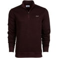 thumbnail image 1 of Attack Life by Greg Norman Men's Herringbone 1/4 Zip up Pullover Red Size Medium, 1 of 2