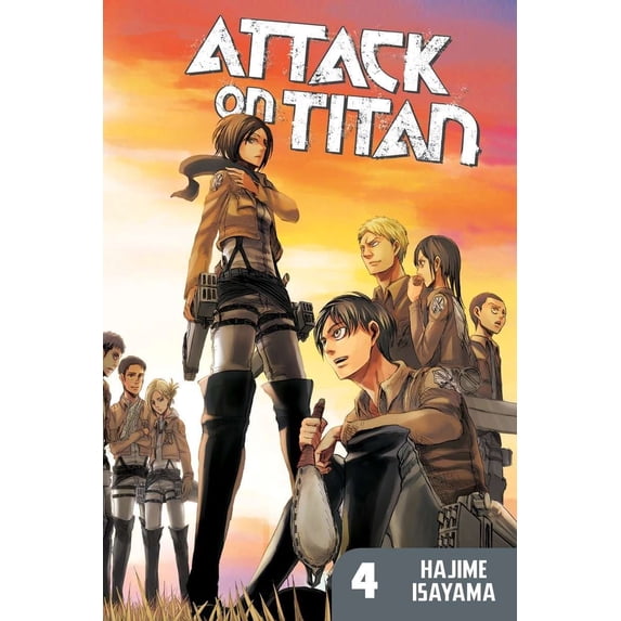 Attack On Titan #4 (6th) VF ; Kodansha Comic Book