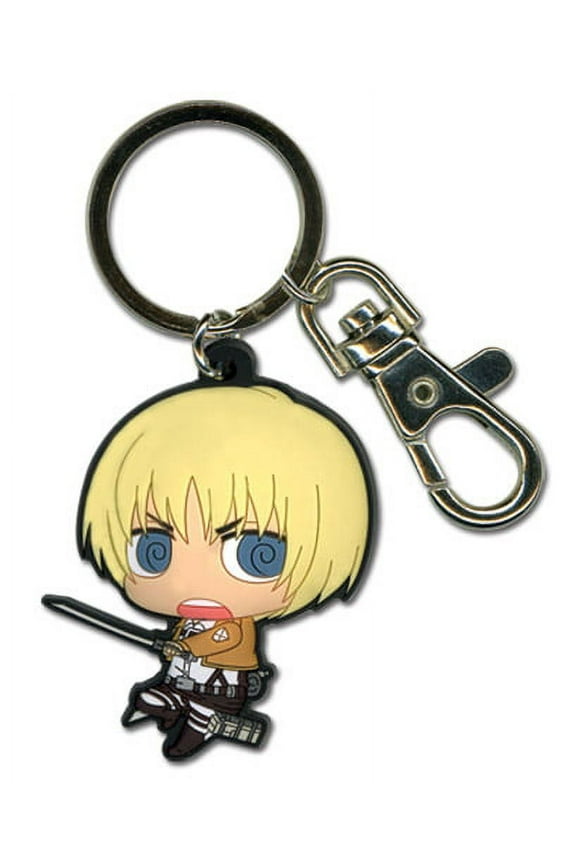 Entertainment Attack On Titan SD Armin PVC Keychain Multi-colored, 2"
