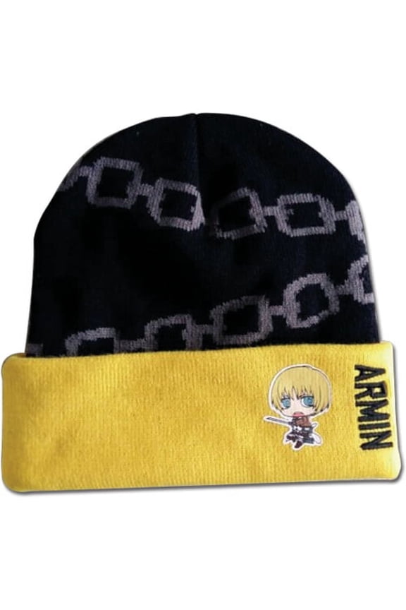 Beanie Cap - Attack on Titan - New SD Armin Anime Licensed ge32487