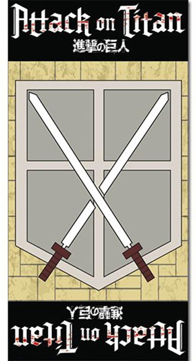 Attack On Titan Cadet Corps Beach Towel