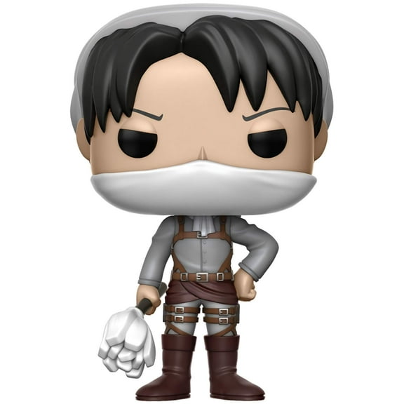 Funko Pop Animation #239 Cleaning Levi Attack on Titan Hot Topic Exclusive