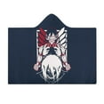thumbnail image 1 of Attack On Titan Cloak Hooded Blanket Soft Wearable Blanket Hoodie Throw Cape for Couch Kids Adults 40"x50", 1 of 7