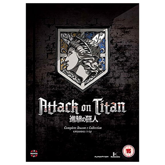 Attack On Titan: Complete Season One Collection [DVD] [Region2] Requires a Multi Region Player