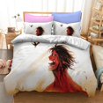 thumbnail image 1 of Attack On Titan Duvet Cover Set 2/3 Piece Anime Bedding Set, Kids Teen Anime Comforter Cover Set Super Soft Duvet Duvet Cover, 1 of 7