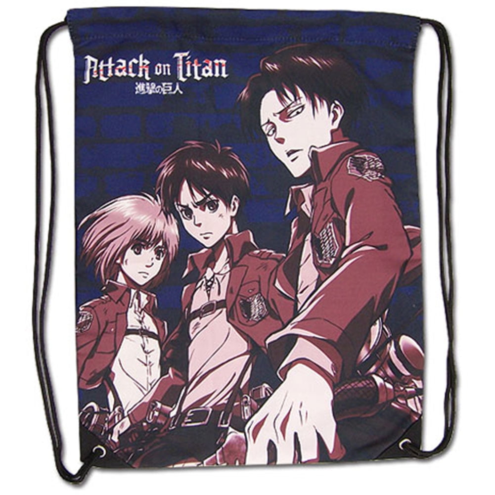 Attack On Titan Eren Levi Armin Anime Messenger Bag GE 11890