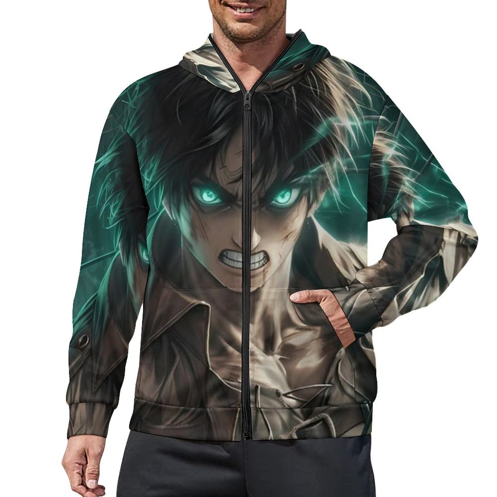 Attack on Titans Anime Long Jacket Coat SD00750 main image 1