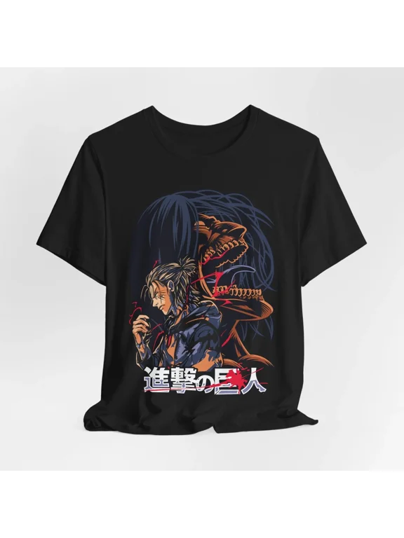 Attack On Titan Graphic T-Shirt, Anime Manga T-Shirt Sizes S-5Xl GooGate