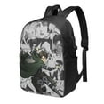thumbnail image 1 of Attack On Titan Laptop Backpack With Usb Charging Port Travel Backpack Computer Bag 17 Inch School Bookbag For Adult Teen, 1 of 9