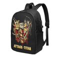 thumbnail image 1 of Attack On Titan Laptop Backpack With Usb Charging Port Travel Backpack Computer Bag 17 Inch School Bookbag For Adult Teen, 1 of 9