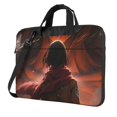 thumbnail image 1 of Attack On Titan Laptop Carrying Case 13 Inch Laptop Bag Computer Protective Case Shoulder Strap Carrying Briefcase Messenger Bag, 1 of 9