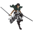 thumbnail image 1 of Attack On Titan: Levi Ackerman Battle Damage Ver Figure Anime Figure Action Figure Kids Birthday Present 1PC, 1 of 5