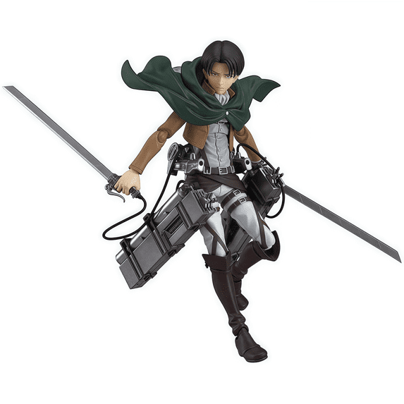 Attack On Titan: Levi Ackerman Battle Damage Ver Figure Anime Figure Action Figure Kids Birthday Present 1PC