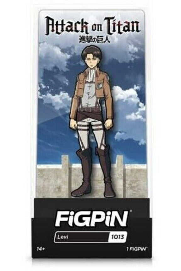 Attack On Titan Levi FiGPiN #1013 Anime Enamel Pin