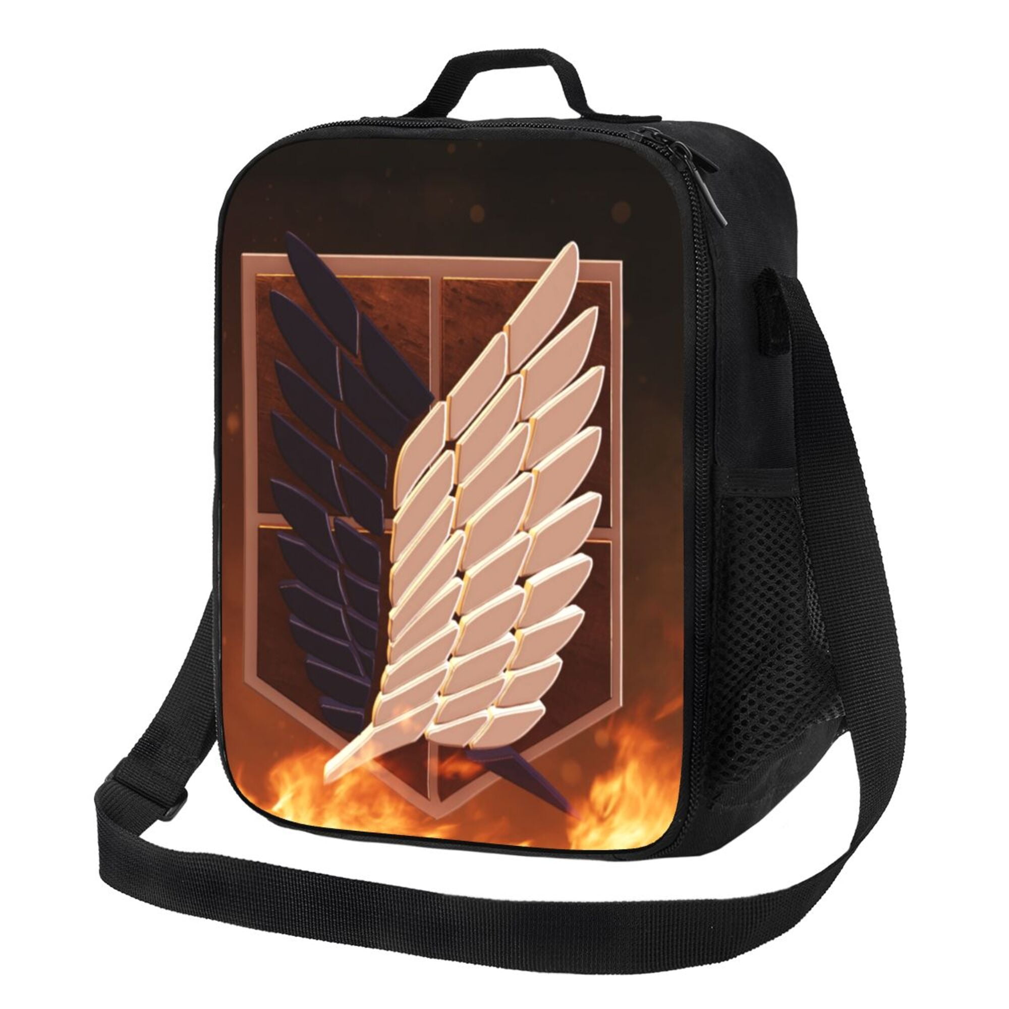 Attack On Titan Lunch Bag Lunch Box Lightweight Durable Lunch Tote Bag