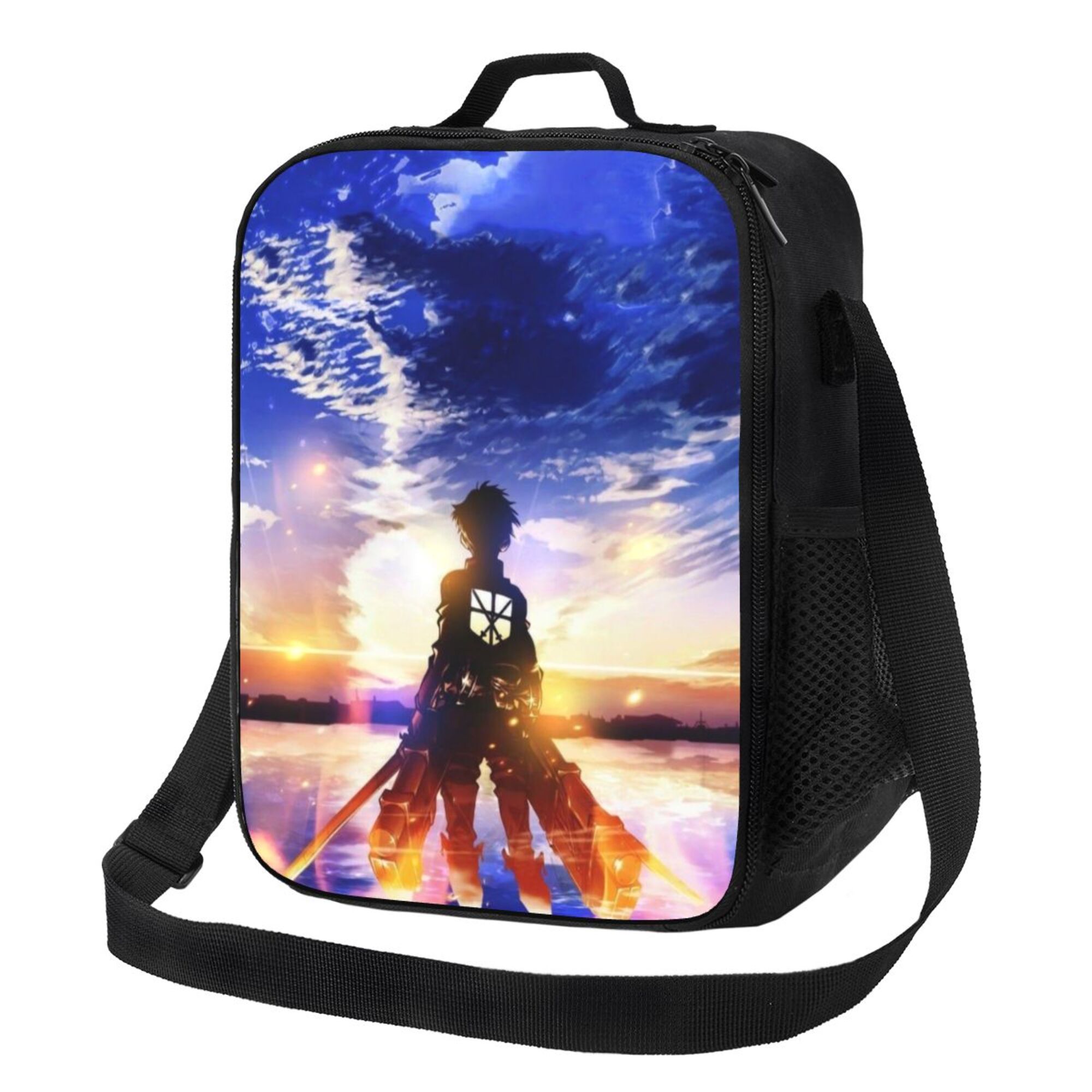 Attack On Titan Lunch Bag Lunch Box Lightweight Durable Lunch Tote Bag