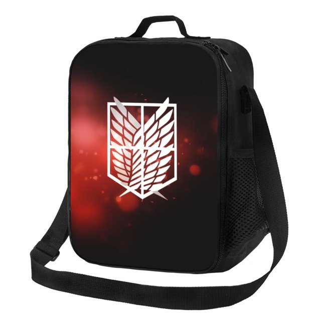 Attack On Titan Lunch Bag Lunch Box Lightweight Durable Lunch Tote Bag