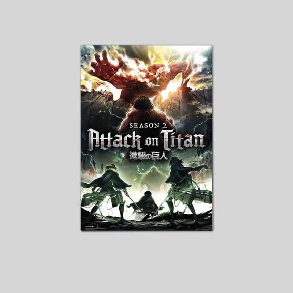 Attack On Titan - Manga / Anime TV Show Poster / Print (Season 2 Key Art) Poster Size 24''x36'' Googate