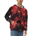 thumbnail image 1 of Attack On Titan Men's Hoodie With Color Drawstrings Sweatshirt Hooded Pullover Print Winter Coat Jacket 3x-Large, 1 of 9