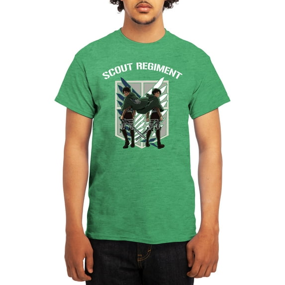 Attack On Titan Men's Short Sleeve Graphic Tee