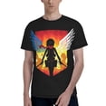 thumbnail image 1 of Attack On Titan Men's Short-Sleeve T-Shirt Summer Casual Tee Top Breathable Crewneck T-Shirt Small, 1 of 7