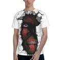 thumbnail image 1 of Attack On Titan Men's Short-Sleeve T-Shirt Summer Casual Tee Top Breathable Crewneck T-Shirt X-Large, 1 of 7
