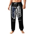 thumbnail image 1 of Attack On Titan Men's Sweatpants Printed Long Joggers Athletic Track Pants Soft Lounge Pants for Leisure, Sports & Travel S, 1 of 7