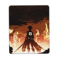 thumbnail image 1 of Attack On Titan Mousepad Non-Slip Rubber Base Computer Mouse Pads 7.9 X 9.5 In Gaming Mouse Mat For Office Laptop, 1 of 9