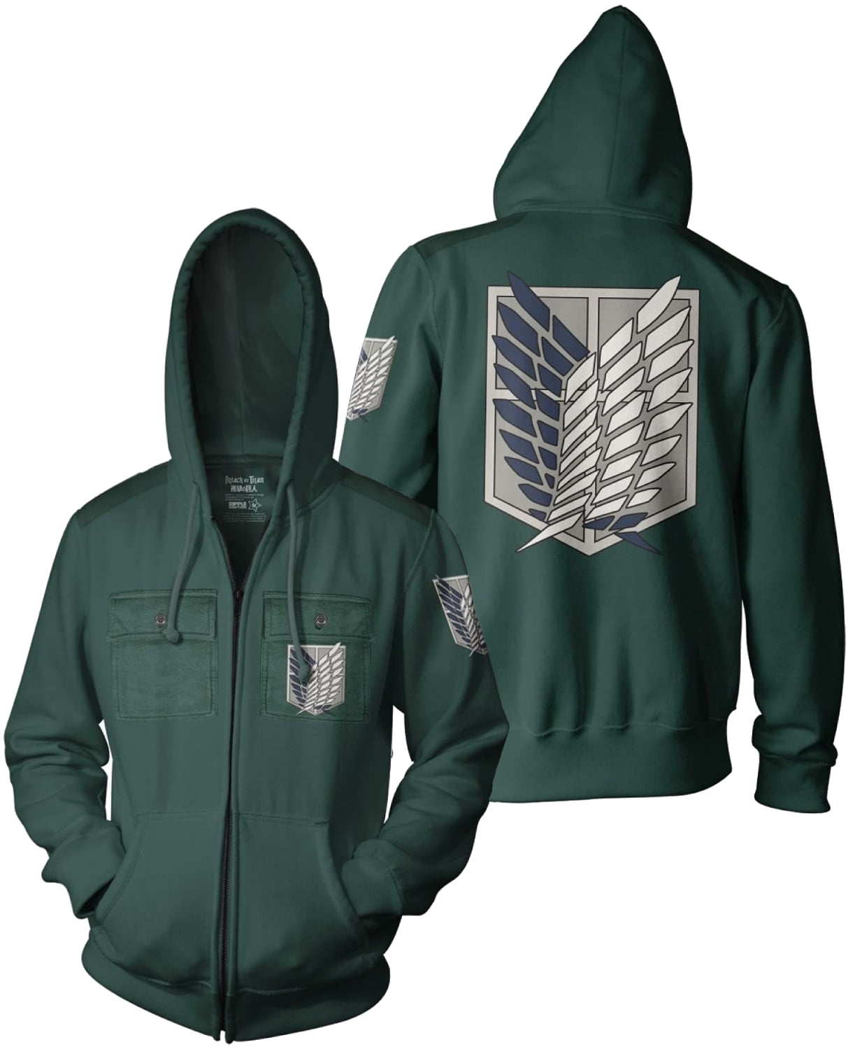 Green Attack On Titan Scout Regiment Zip Hoodie Zambia Ubuy