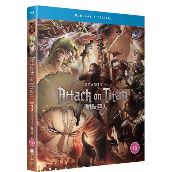 Attack On Titan: Season 3 (Blu-ray) Y?ki Kaji Marina Inoue