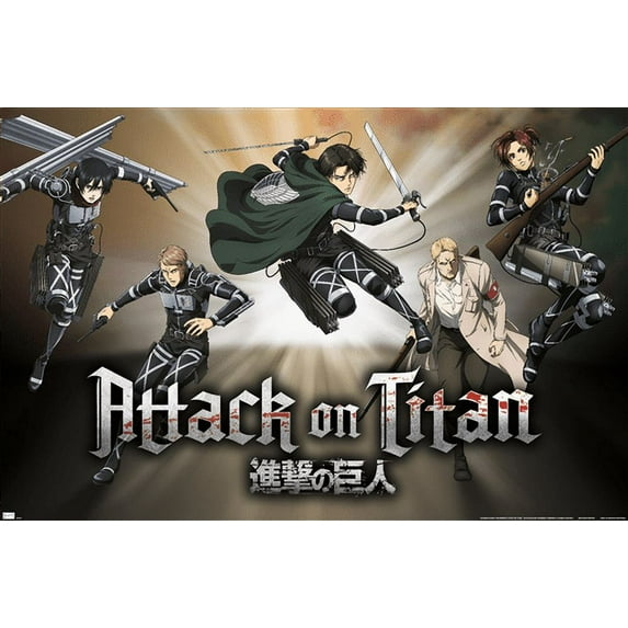 Attack On Titan: Season 4 - Collage Wall Poster, 14.725" x 22.375"