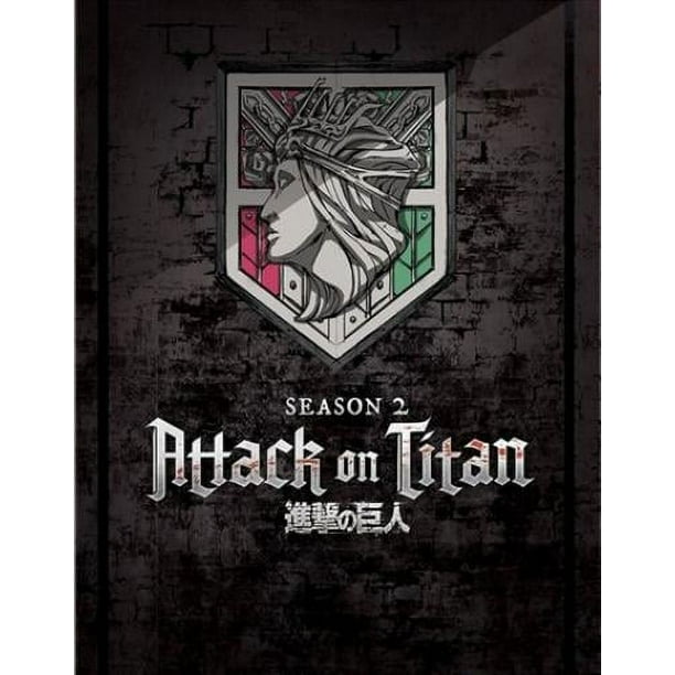 Attack On Titan Blu Ray Season 2 Attack On Titan: Season Two (Blu-ray + DVD) - Walmart.com