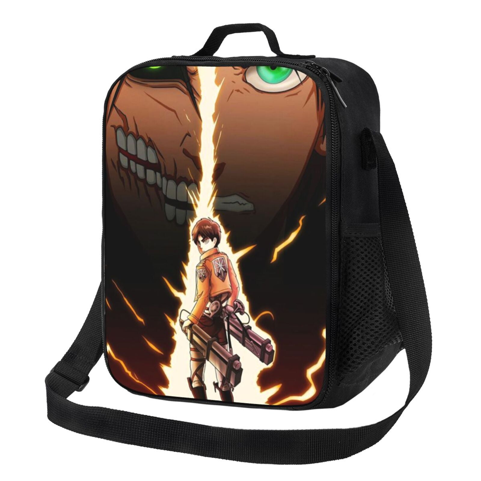 Attack On Titan Shingeki No Kyojin Portable Insulated Lunch Bag ...