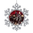 thumbnail image 1 of Attack On Titan Snowflakes Ornaments Christmas Tree Decorations Alloy Hanging Decorations Snowflake Pendant 3 PCS, 1 of 8