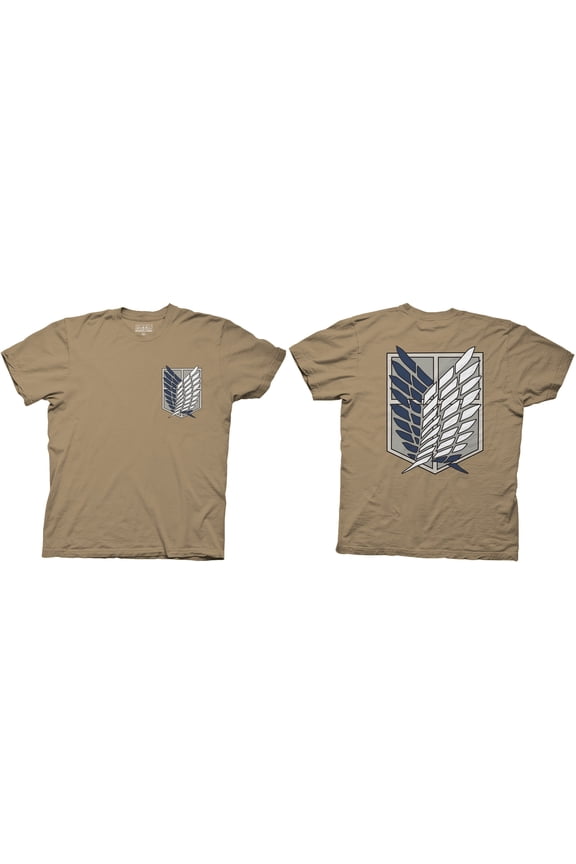 Attack On Titan Survey Corps Mens T-Shirt Officially Licensed
