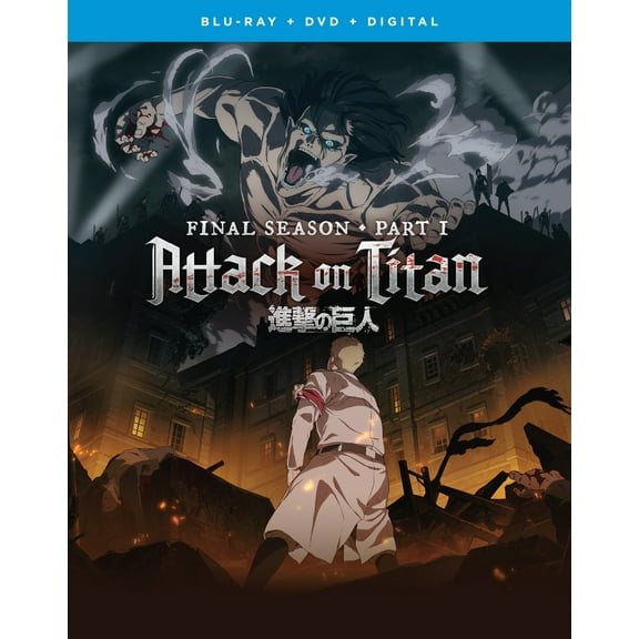 Attack On Titan: The Final Season, Part 1 (Blu-Ray + DVD + Fun Digital CrunchyRoll)