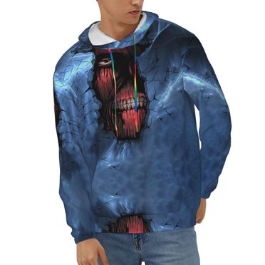 MLT Kids 3D Print Hoodie - Pullover Sweatshirt For Boys & Girls (Venom Design)