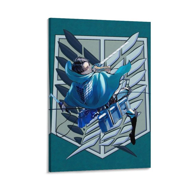 Attack On Titan Wall Hanging Painting Wall Art Canvas Paintings Posters
