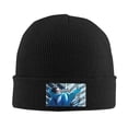thumbnail image 1 of Attack On Titan Winter Hats Warm Knit Cuffed Beanie Unisex Skull Knitted Caps Fashion Ski Hat For Men And Women Black, 1 of 9