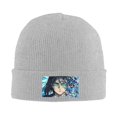 thumbnail image 1 of Attack On Titan Winter Hats Warm Knit Cuffed Beanie Unisex Skull Knitted Caps Fashion Ski Hat For Men And Women Gray, 1 of 9