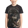 thumbnail image 1 of Attack On Titan Youth T-Shirts Graphic Shirts Blouse For Teen Boys Girls Casual Short Sleeve Tee Tops X-Small, 1 of 6