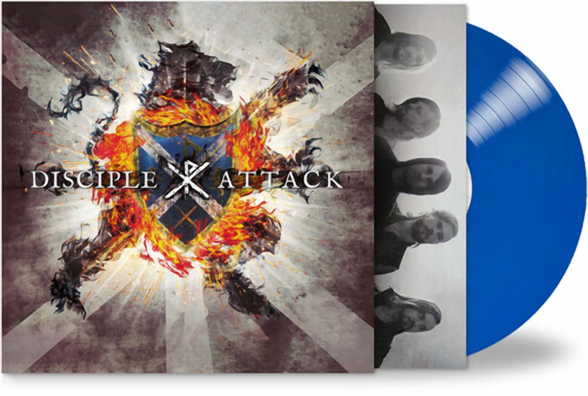 Disicple - Attack - Opaque Radical Blue - Music & Performance - Vinyl