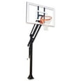 thumbnail image 1 of Attack Pro Steel-Glass In Ground Adjustable Basketball System, Purple, 1 of 1